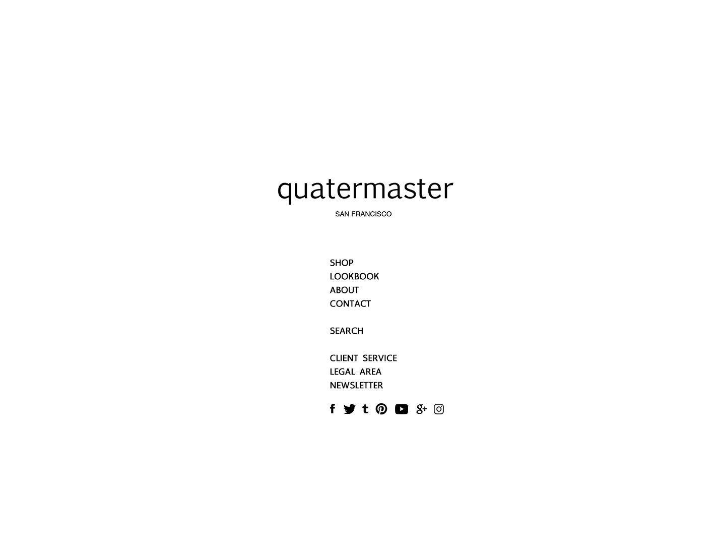 ผลงานเว็บไซต์ quatermastersf